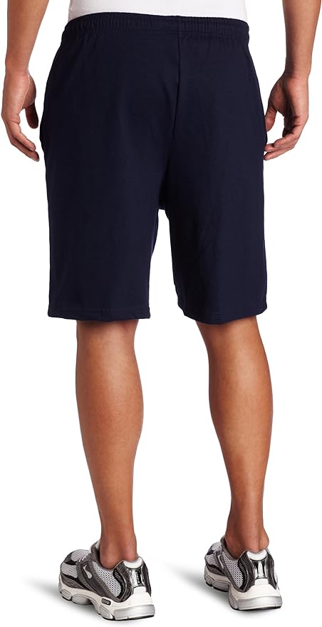 Russell Athletic Mens Cotton Short With Pockets - Navy Blauw