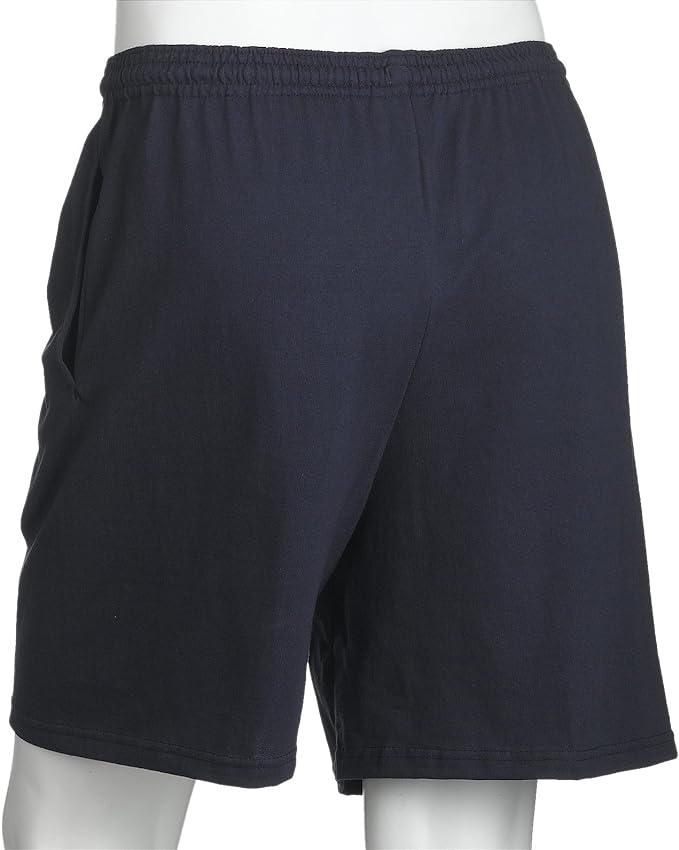 Russell Athletic Mens Cotton Short With Pockets - Navy Blauw