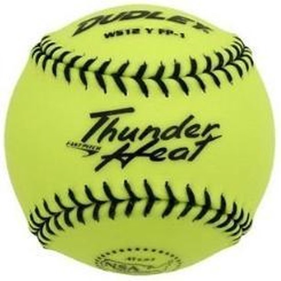 Balle d'entraînement Softball - Thunder Heat - 12 pouces