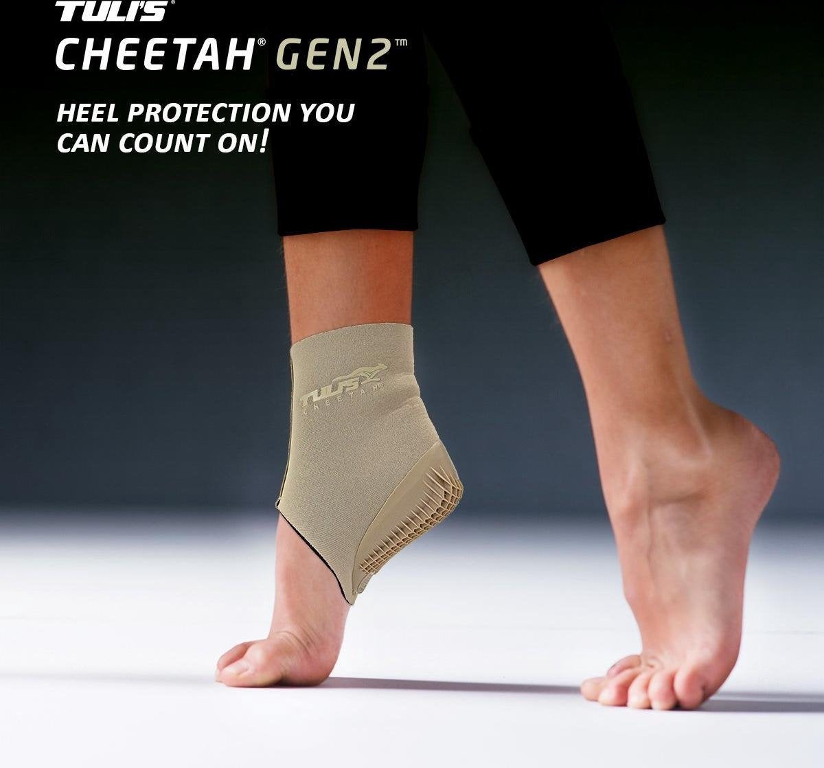 Heel cup - Cheetah Gen2 - Compression sleeve - Instant relief from heel pain