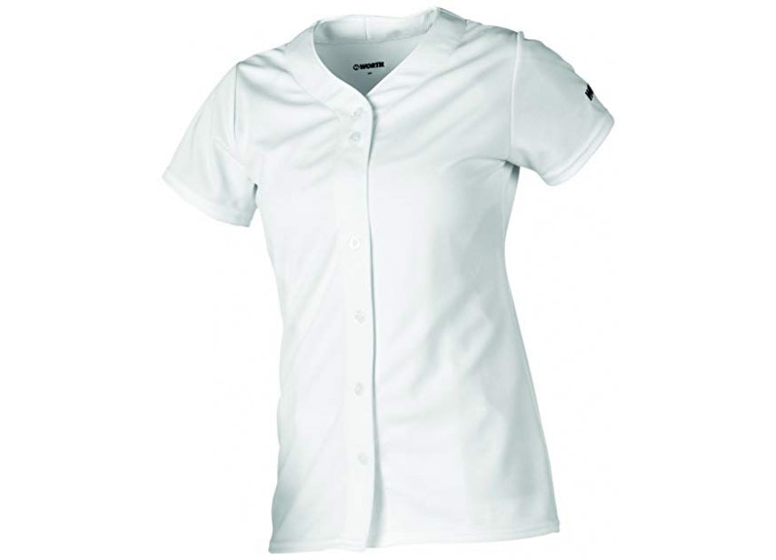 Softball-Trikot – durchgehender Knopf