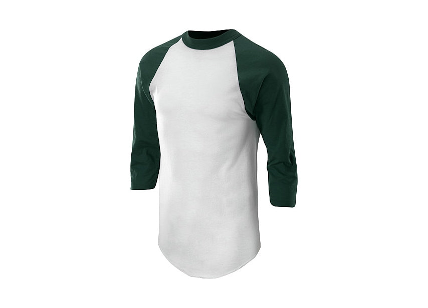 Maillot de corps baseball classique - manches 3/4