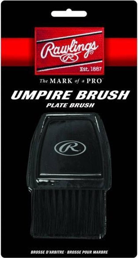 Umpire brush for baseball