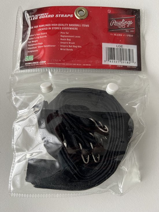 Catchers Leg Guard Straps - 6 straps