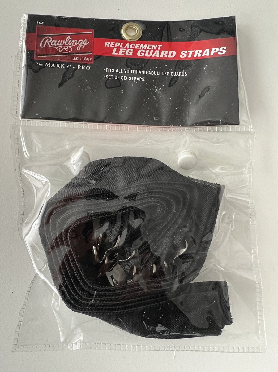 Catchers Leg Guard Straps - 6 straps