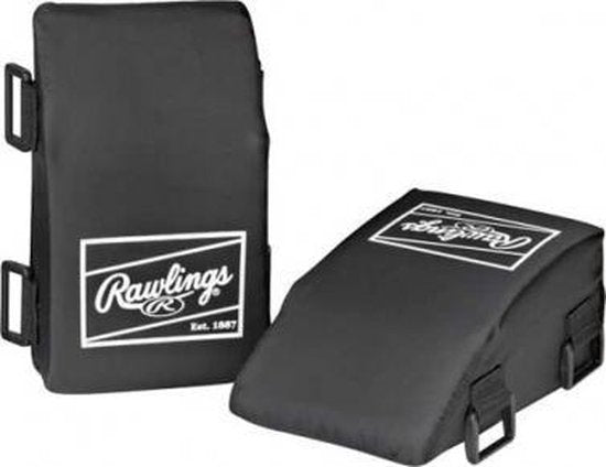 Knee Savers voor catchers - Honkbal - Softball - Volwassenen (Zwart)