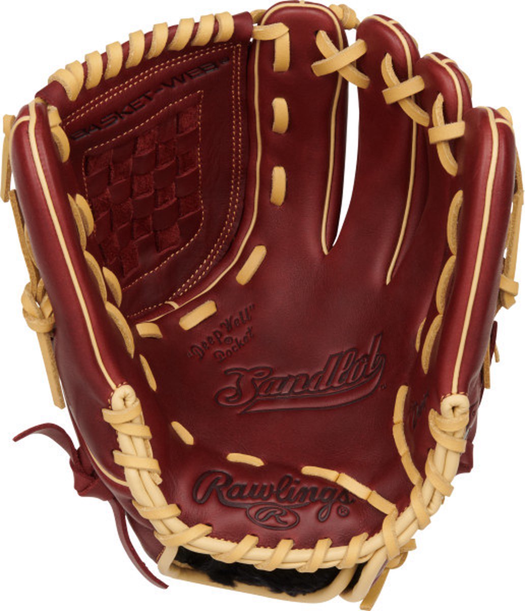 Honkbalhandschoen Sandlot Serie S1200BSH Leer Volwassenen