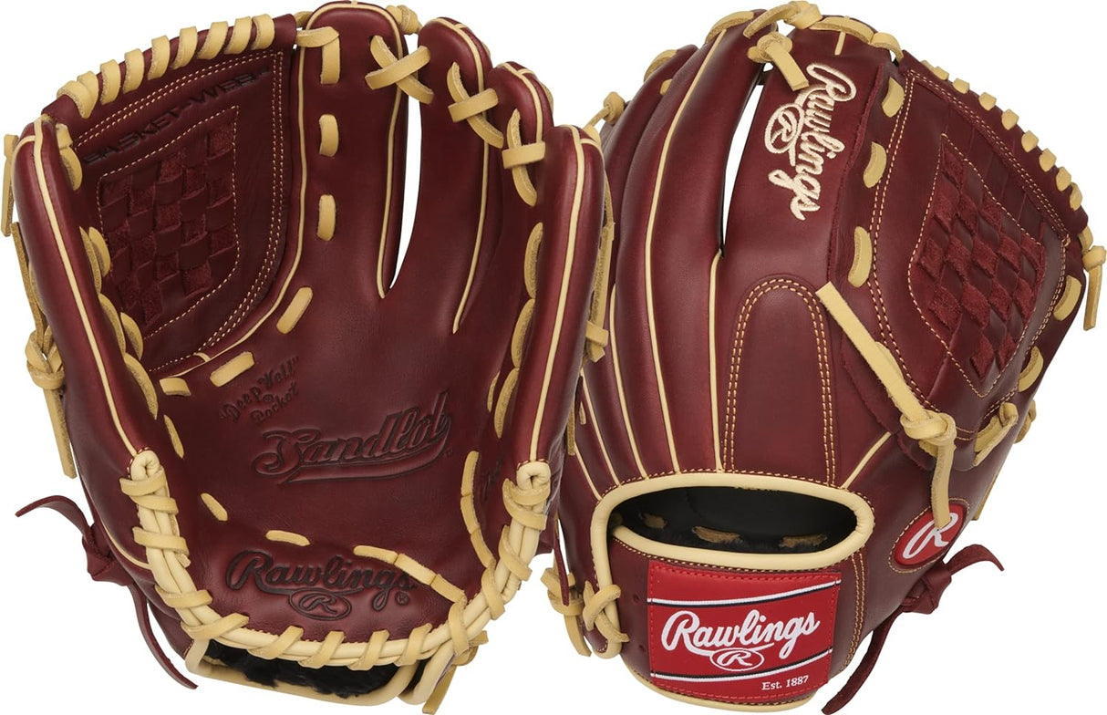 Honkbalhandschoen Sandlot Serie S1200BSH Leer Volwassenen