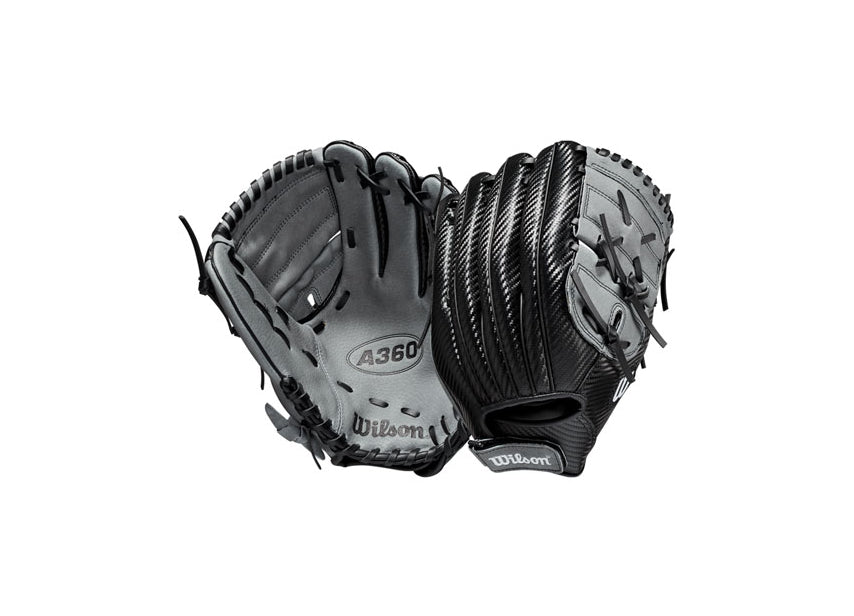 Baseball glove - A360 - Children - (black/gray) - 12 inches