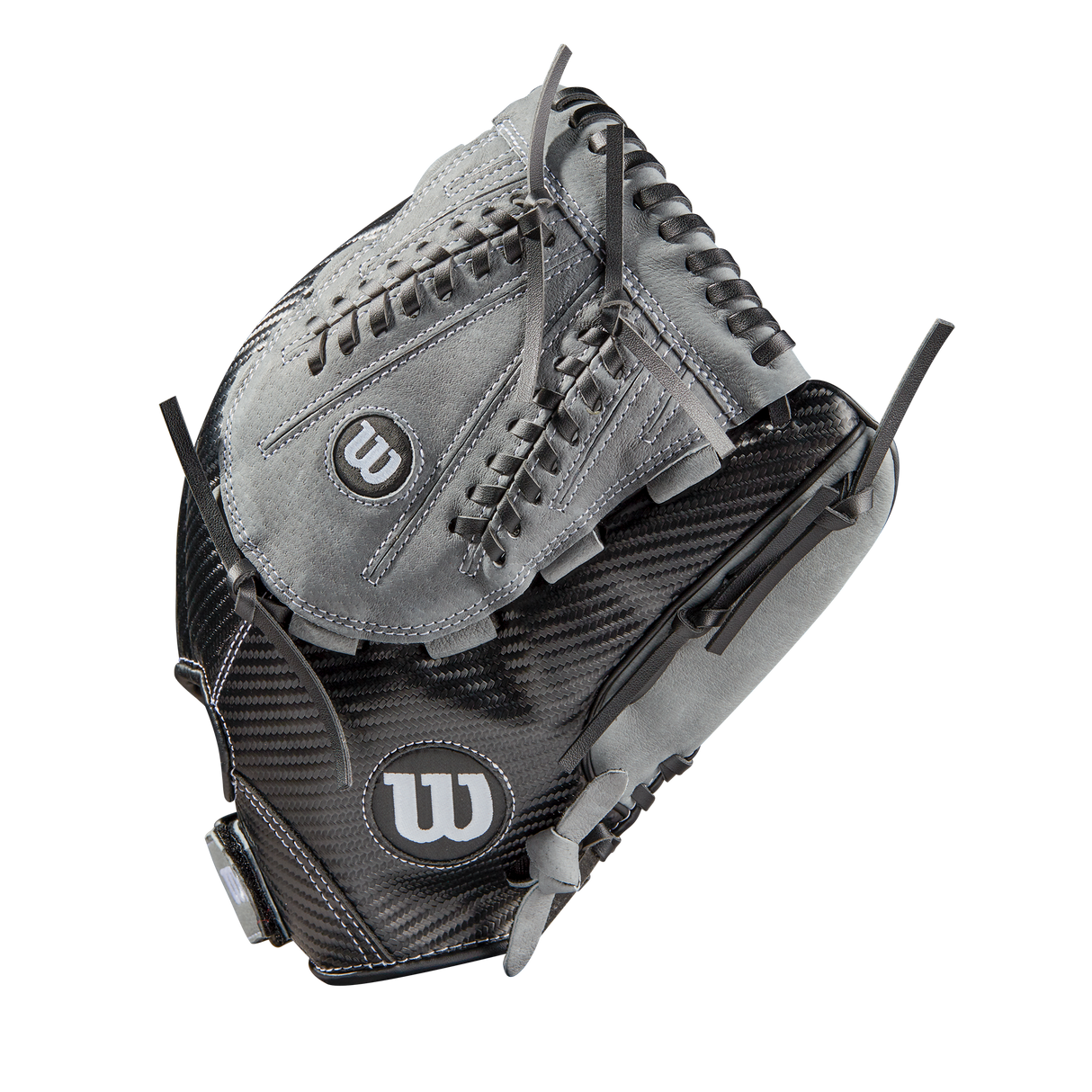Honkbalhandschoen - A360 - Softball - Volwassenen - (zwart/grijs) - 13 inch