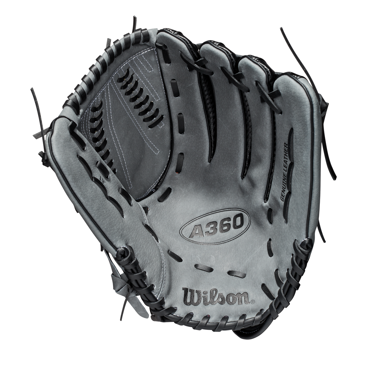 Honkbalhandschoen - A360 - Softball - Volwassenen - (zwart/grijs) - 13 inch