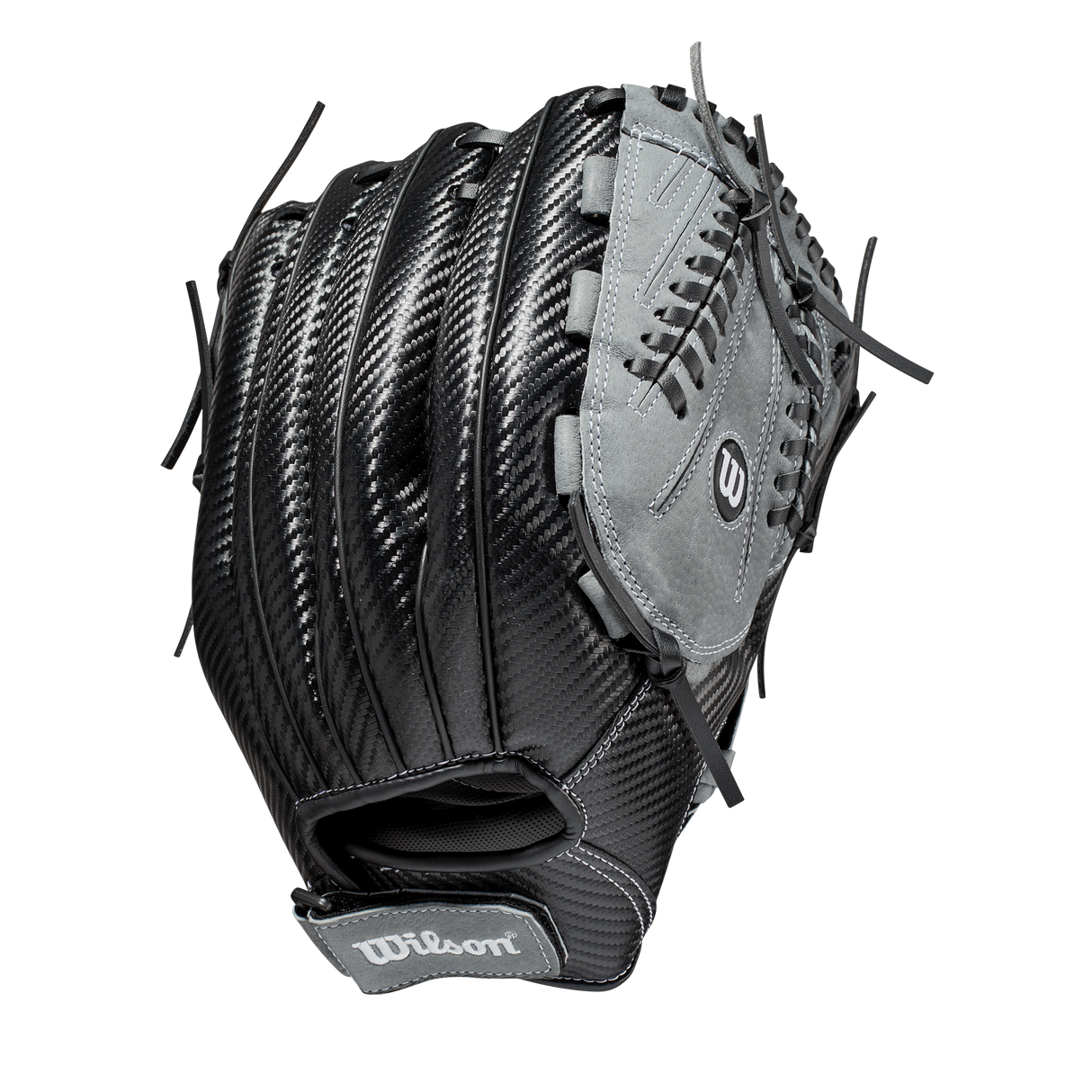 Honkbalhandschoen - A360 - Softball - Volwassenen - (zwart/grijs) - 13 inch