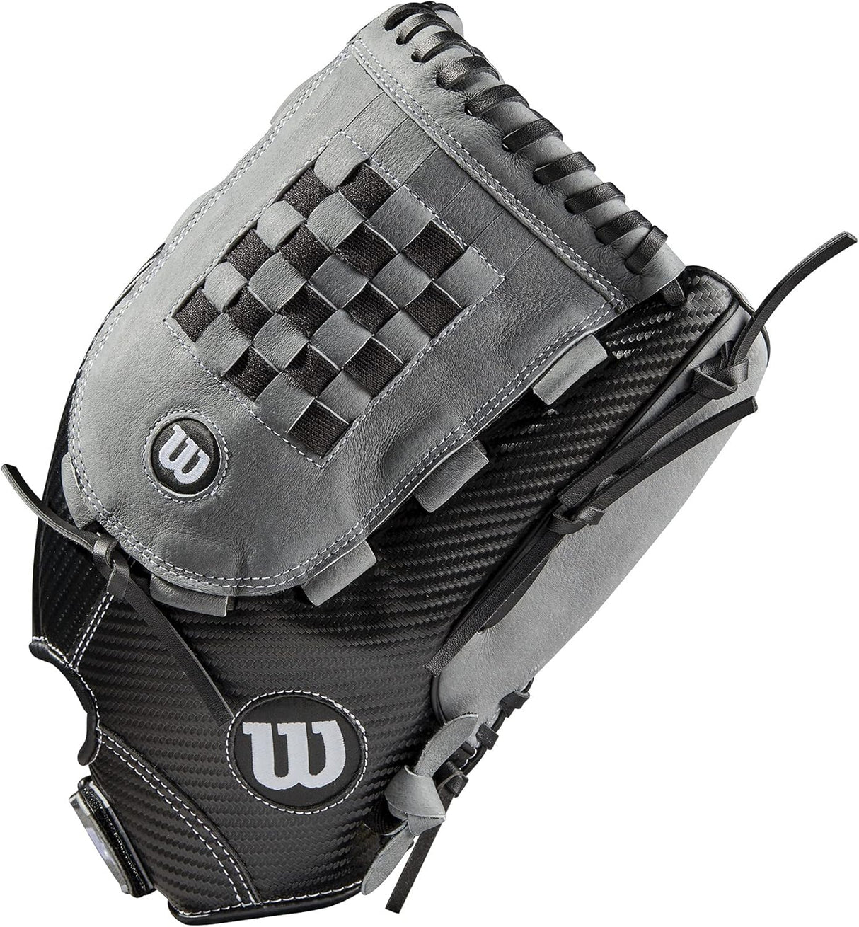 Honkbalhandschoen - A360 - Softball - Volwassenen - (zwart/grijs) - 14 inch