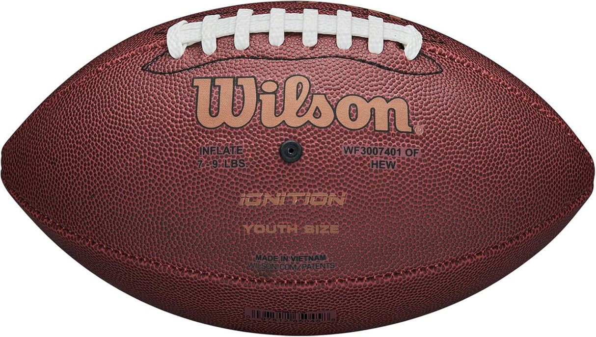 American Football - Ignition - Juniorgröße - Freizeit - Composite - 10-12 Jahre