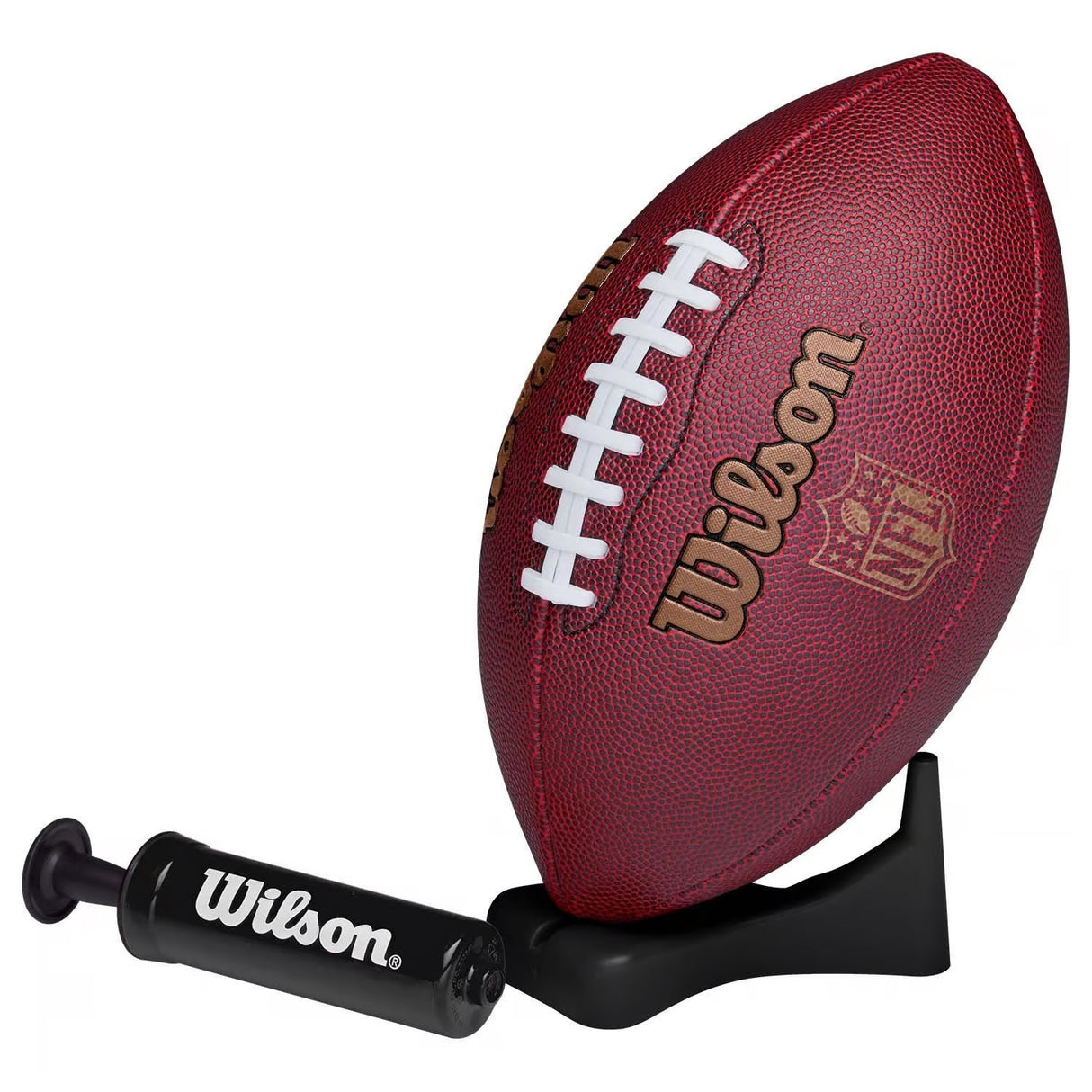 Wilson - NFL - American Football - Ignition - Junior (9+ jaar) - Inclusief Ballenpomp en Tee