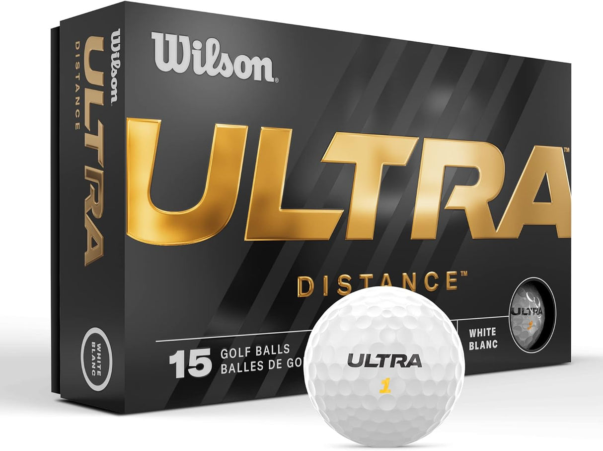 Golf Balls Ultra Ultimate Distance 15 Pieces