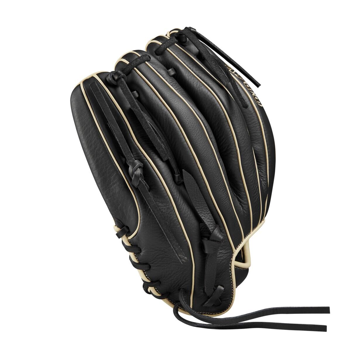 Wilson - Honkbalhandschoen - A700 - Jeugd - 12 inch - Zwart - Voor Linkshandige Werper (LHT)