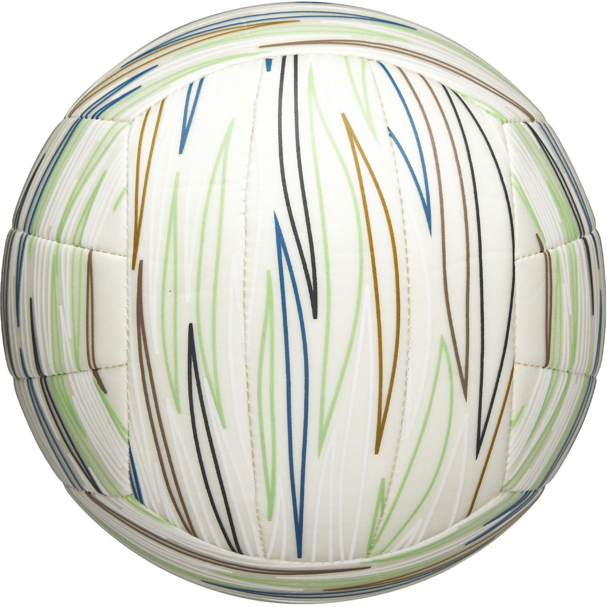 Wilson - Volleybal - Shoreline - Gen Green - Beach Volleybal - Milieuvriendelijk & Comfortabel - Wit/Blauw - Incl. Oppomp Naaldventiel