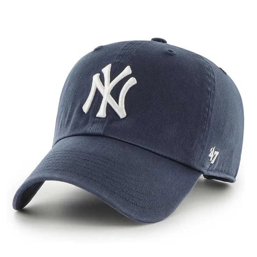 Baseball Cap - Clean Up - Lifestyle - New York Yankees - B-RGW17GWSNL-NYC - Donkerblauw