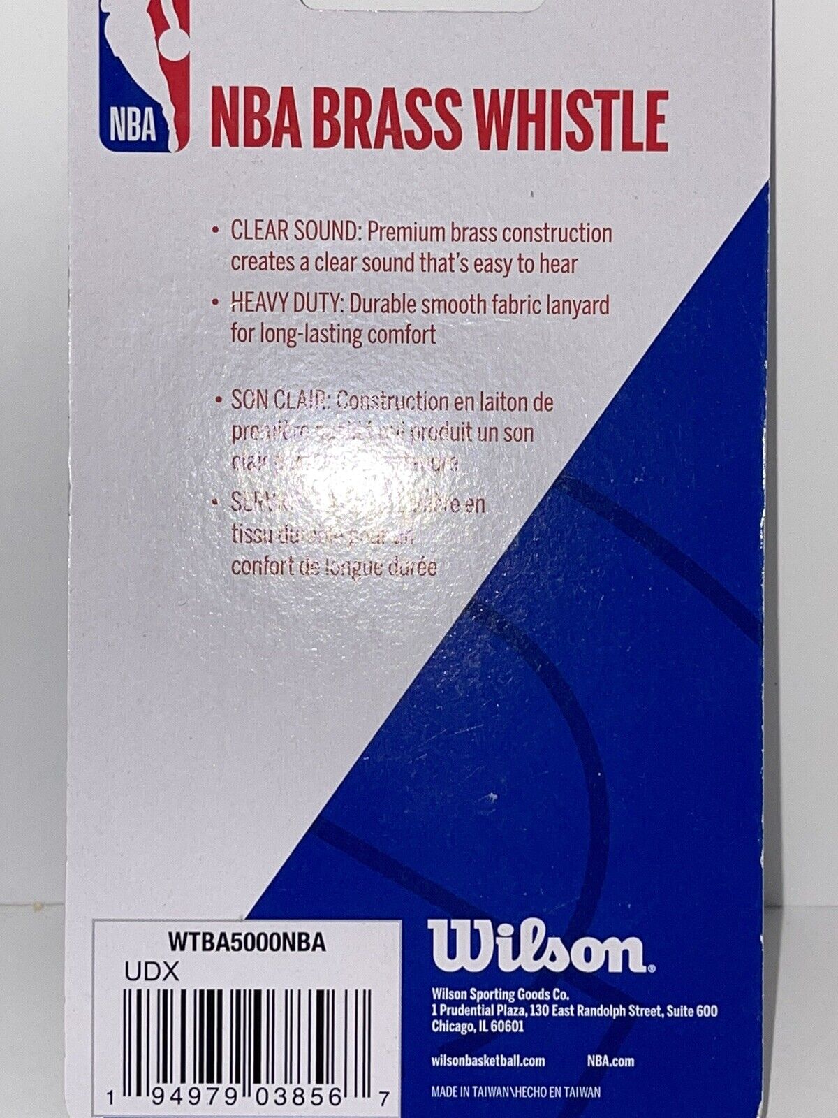 NBA Scheidsrechtersfluitje Metaal