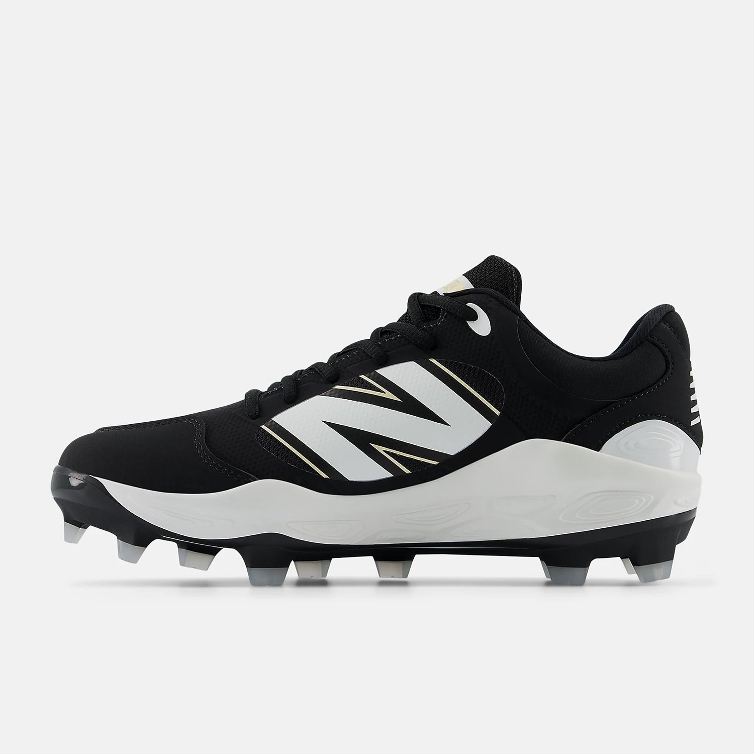 Honkbalschoenen 3000v7 Met Kunststof Spikes - Zwart