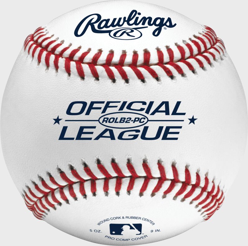 Rawlings - MLB - ROLB2-PC - Baseball - Youth - Official Size - Pro Comp - U12 - 9 inch -