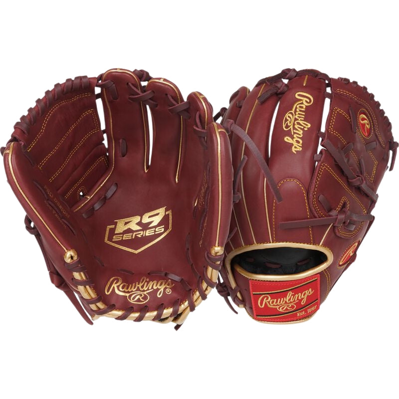Rawlings R9206-9SH Honkbalhandschoen - 12 inch - Bruin