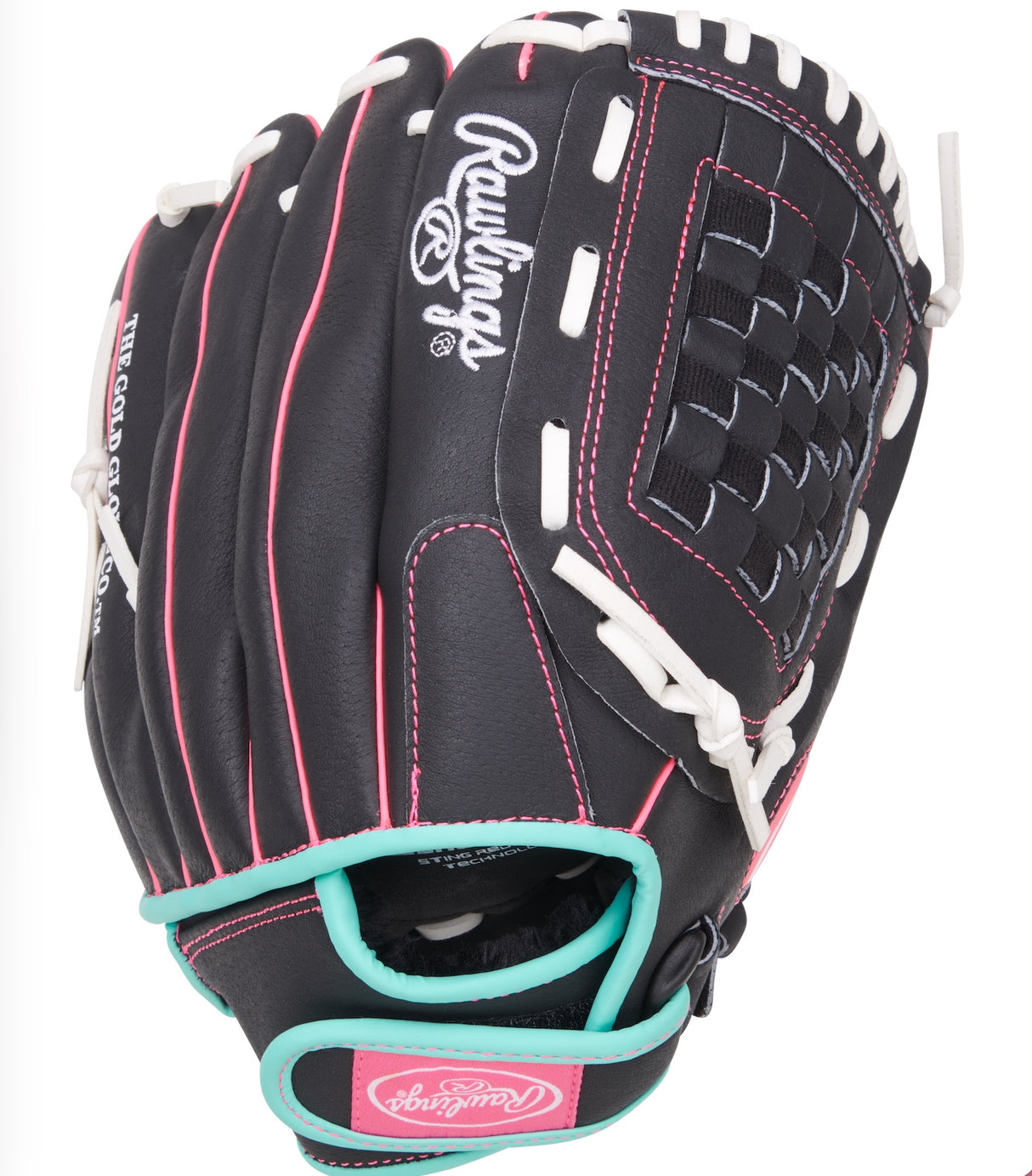 Rawlings - MLB - Softbal Handschoen - Sure Catch - Jeugd - 12 inch - Linkshandige Werper - Rechtshandig Vangen