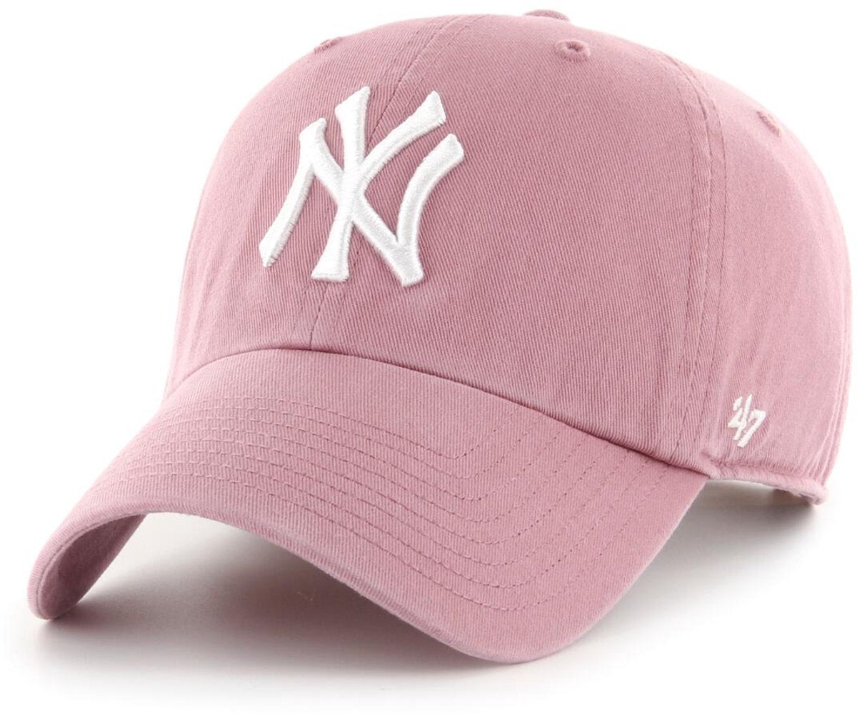 Baseball Cap - Clean Up - Lifestyle - New York Yankees - B-RGW17GWS-QC - Mauve