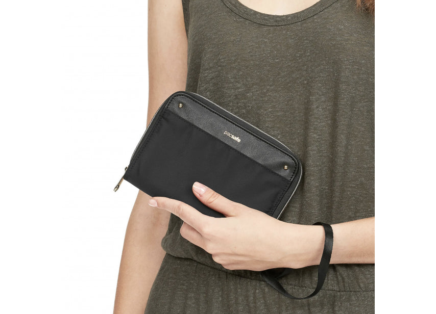 Travel Organizer Compact Dames RFIDsafe Zwart