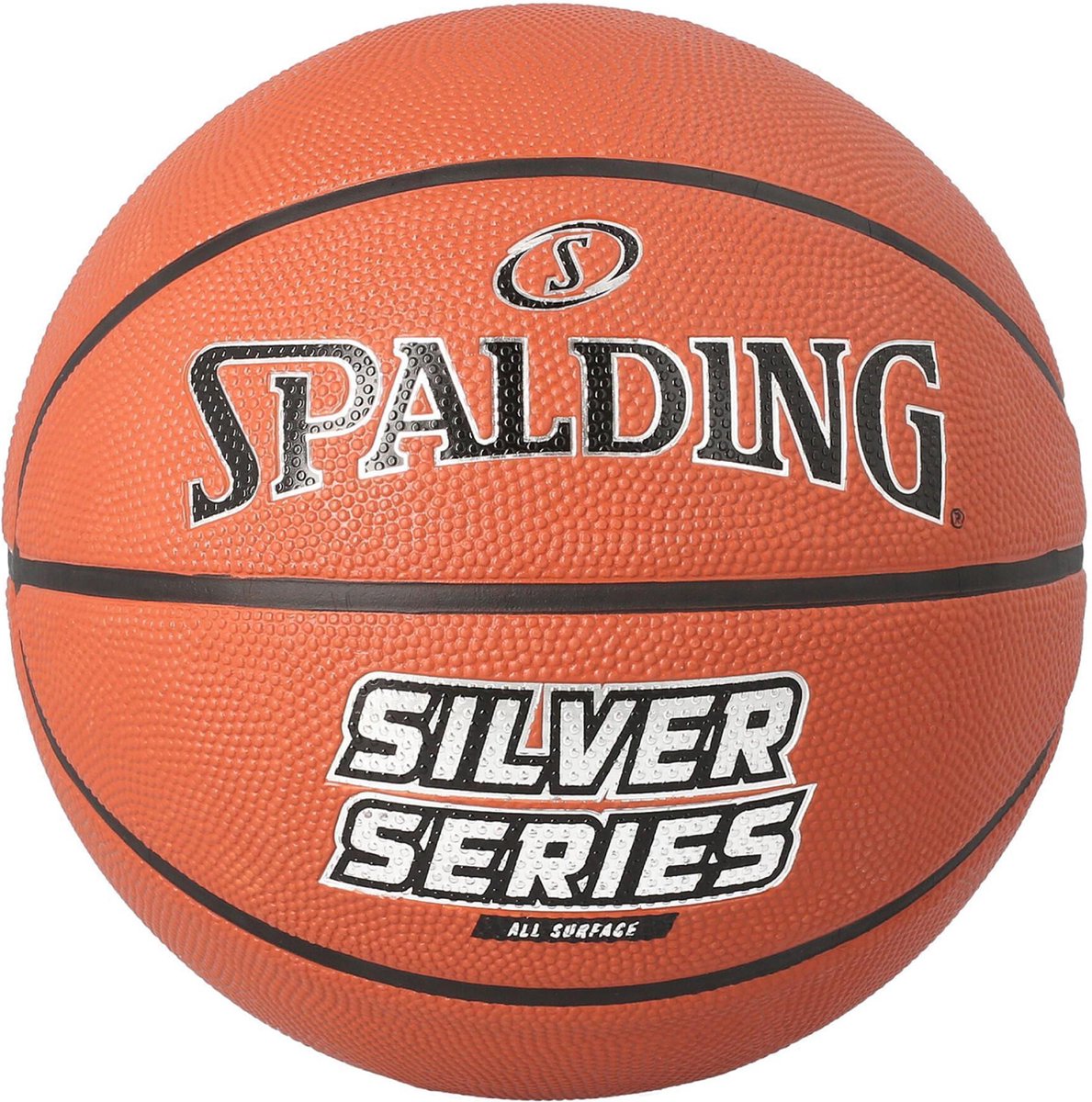 Outdoor-Basketball der Silver-Serie, Größe 7