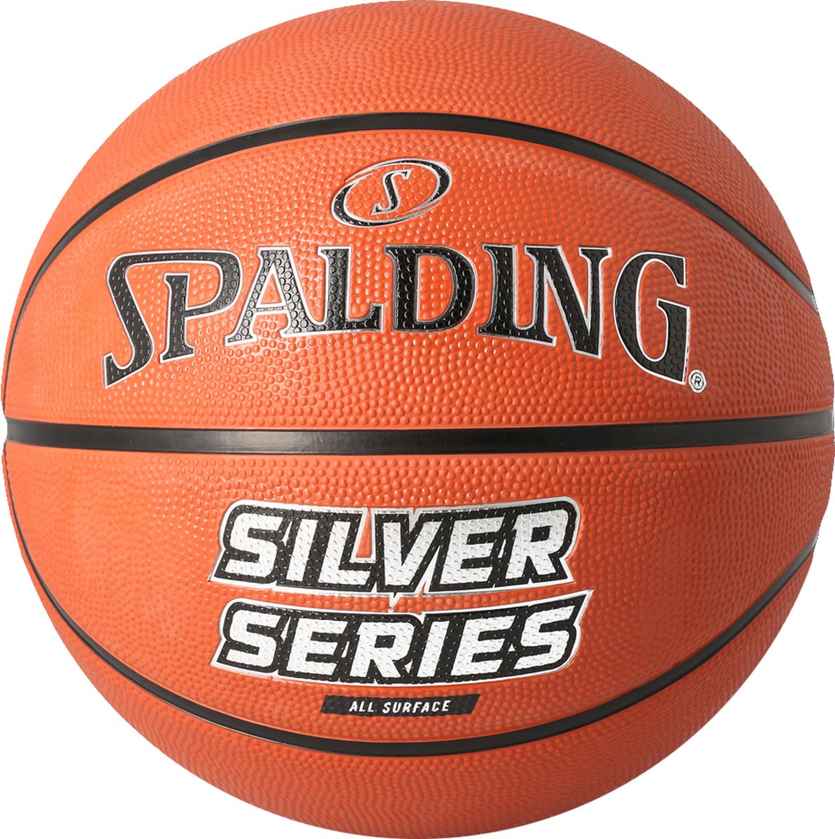 Outdoor-Basketball der Silver-Serie, Größe 7