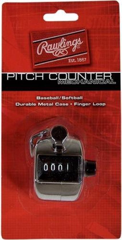 Mechanical Pitch Counter for Baseball and Softball