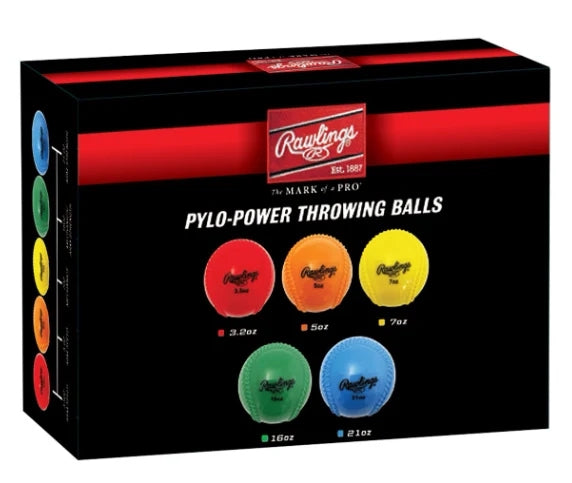 Rawlings - Plyo Power - Throwing Balls - Verschillende Gewichten