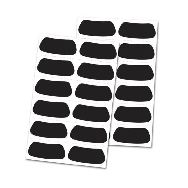 Eye Black – Selbstklebende Aufkleber – 12 Paar