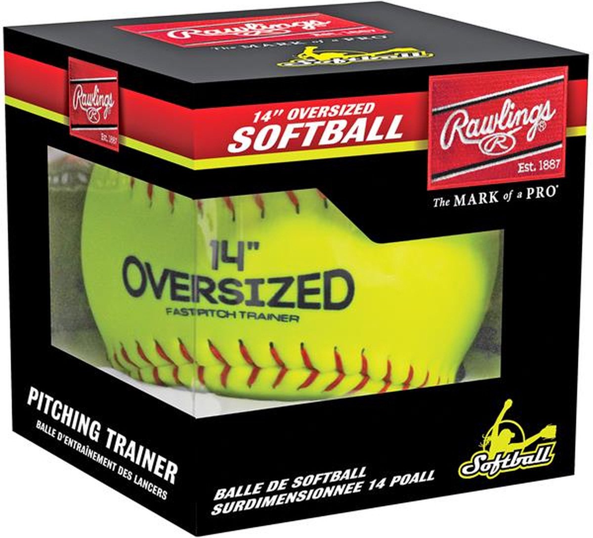Softbal - Oversized Pitchers Trainingsbal - 14 inch