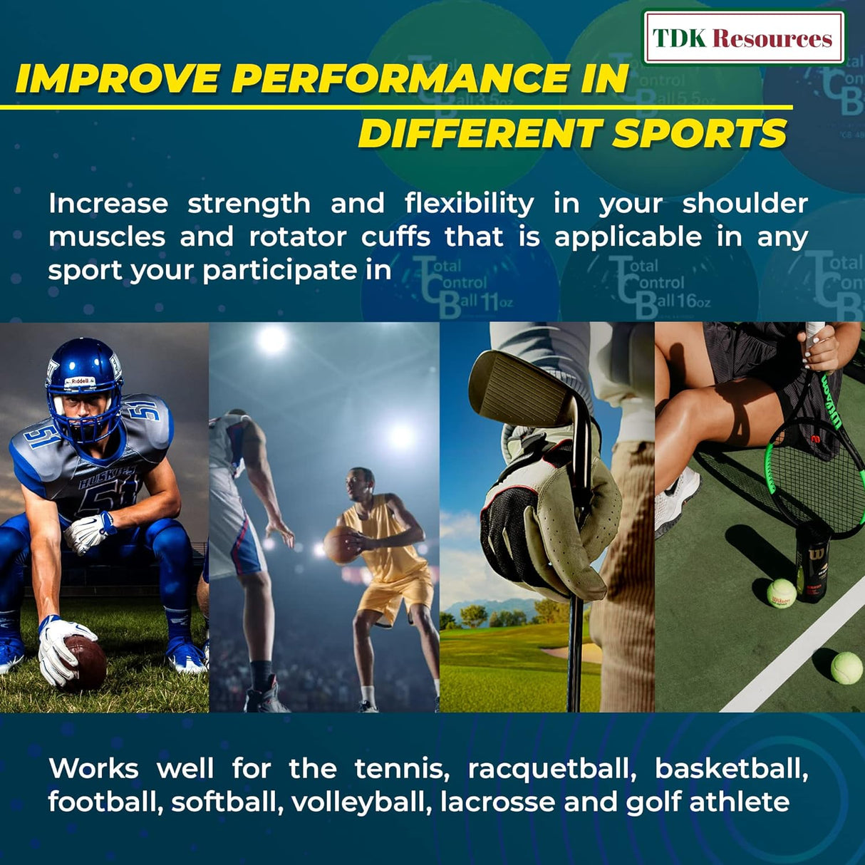 Weighted Baseball Training - 6 balls