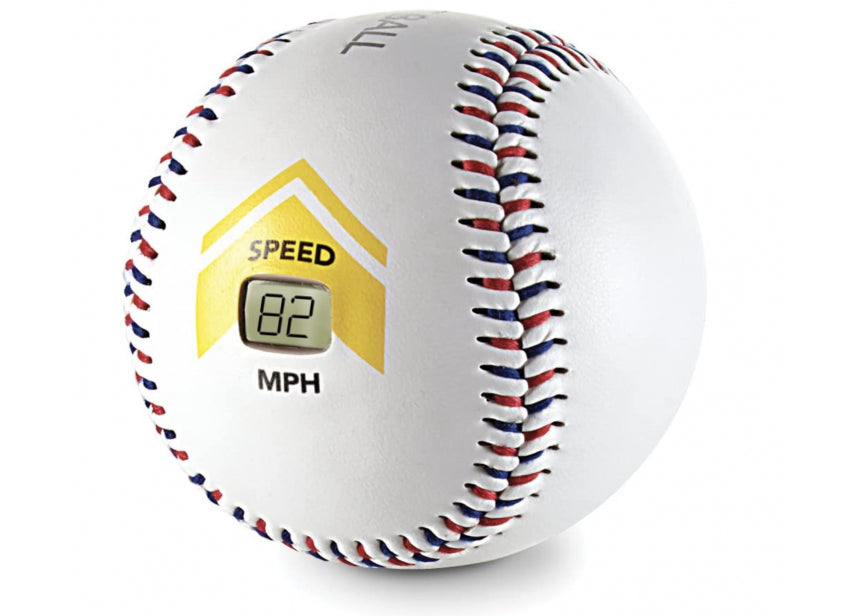 Baseball-Trainingsball mit integriertem Tachometer
