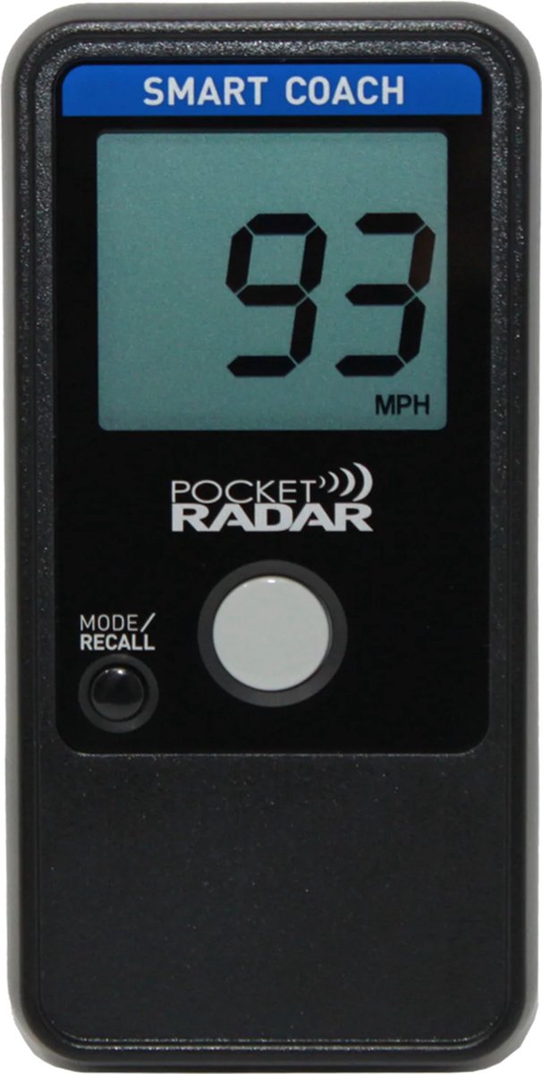 Pocket Radar Smart Coach Radar Gun - Met App