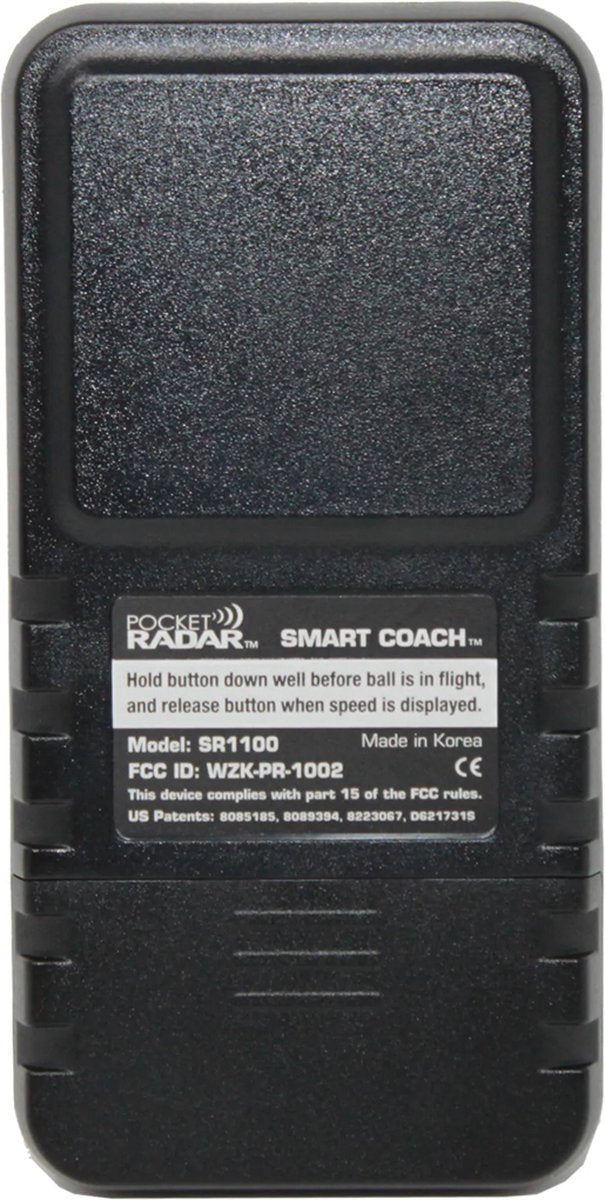 Pocket Radar Smart Coach Radar Gun - Met App