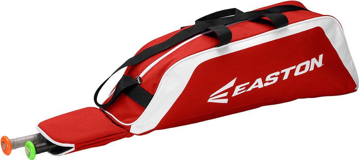 Materiaaltas honkbal softbal - Tote Bag - met vak voor 2 knuppels
