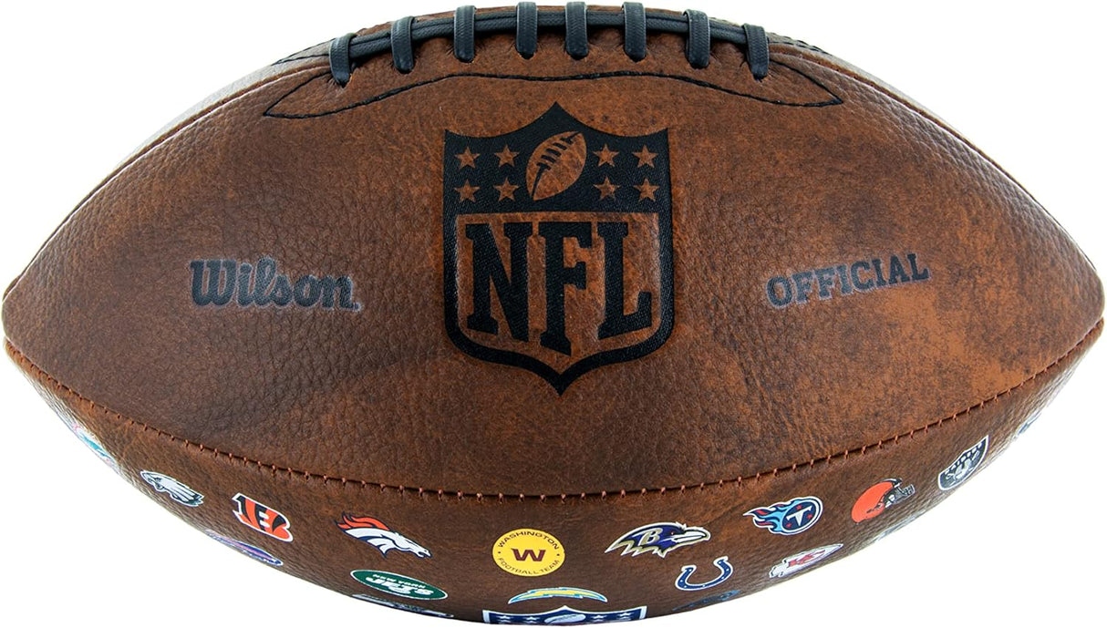 American Football Junior - 32 Team Logo - Throwback JR - Inclusief Oppomp Naaldnippel