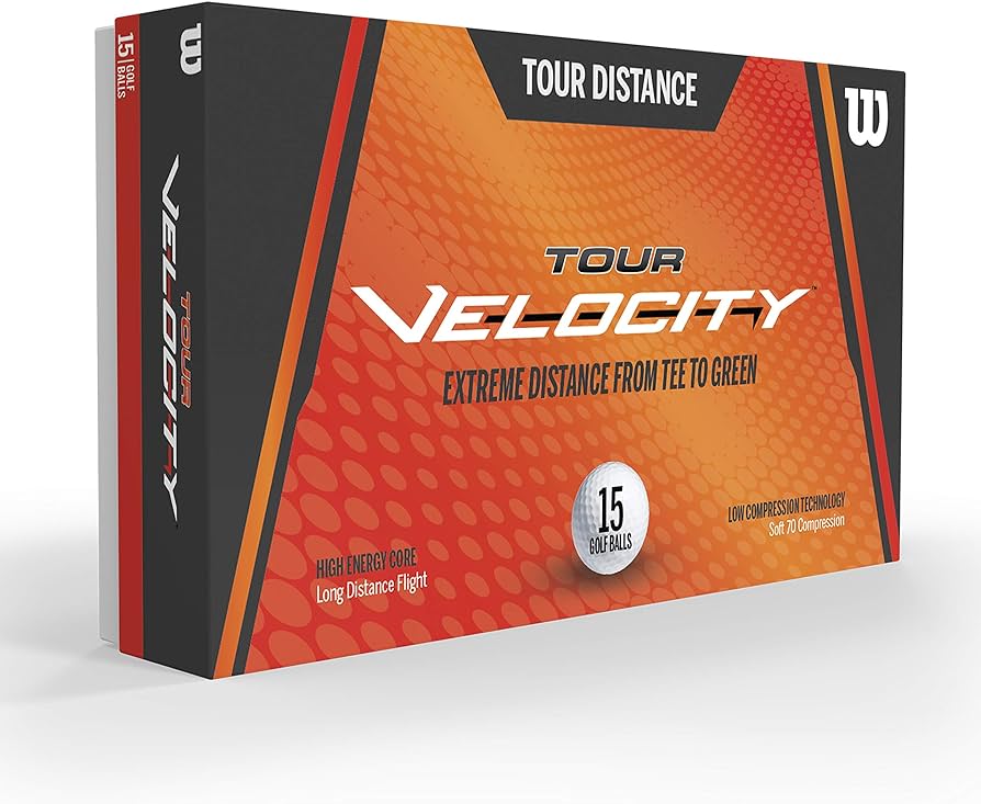 Golf balls - 15 pieces - Tour Velocity - Extreme Distance