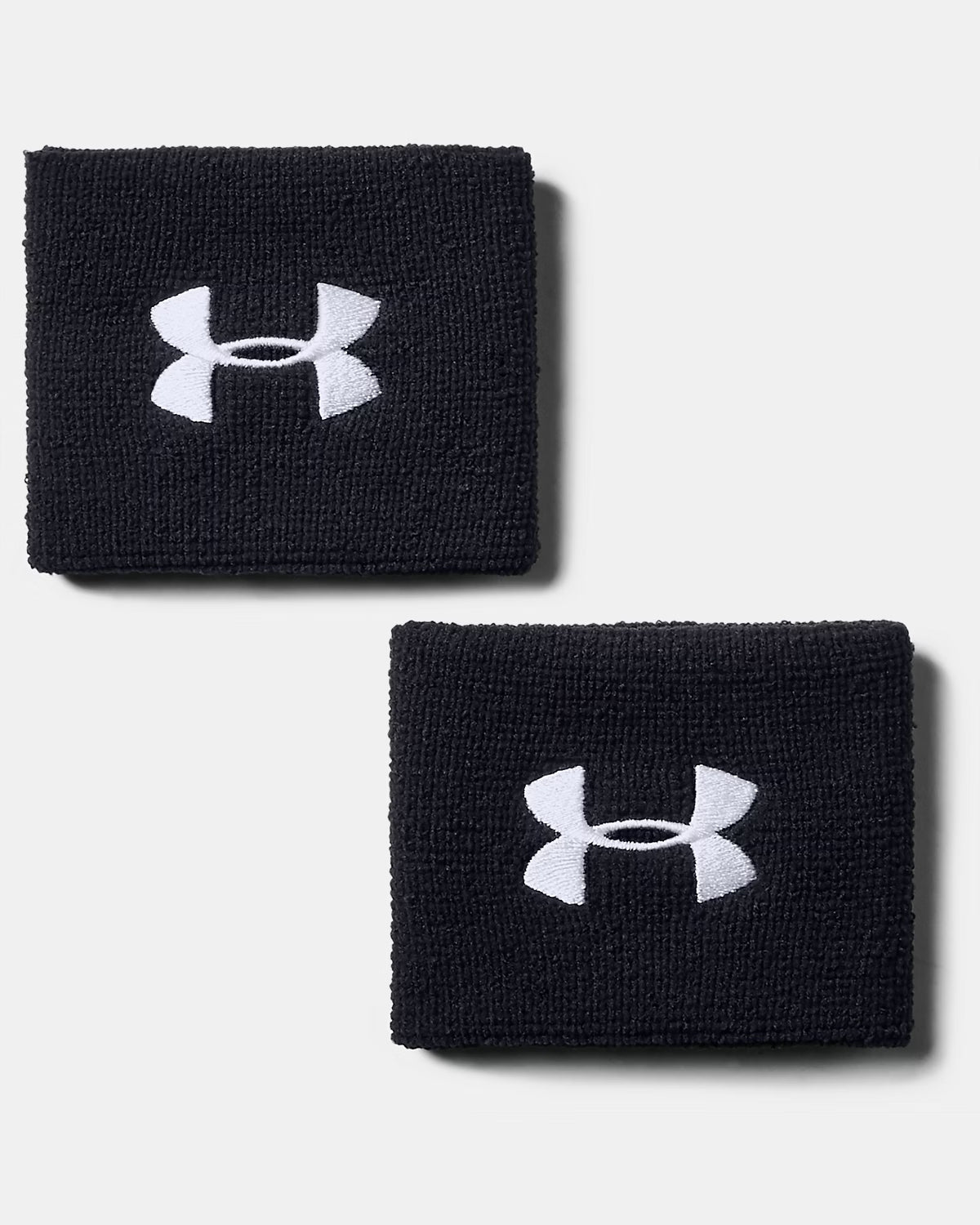 Under Armour Performance Zweetbanden/Polsbanden - Set Van 2 - Zwart - One Size