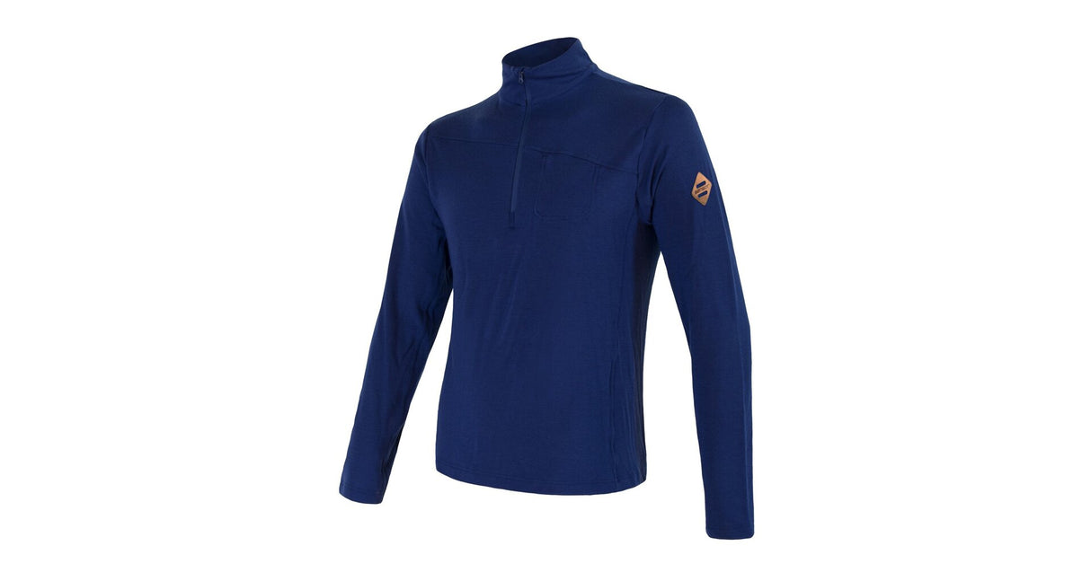 Baselayer Merino Extreme Outdoor Hommes Manches Longues Half Zip