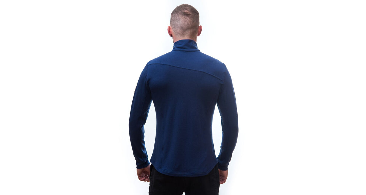 Baselayer Merino Extreme Outdoor Hommes Manches Longues Half Zip