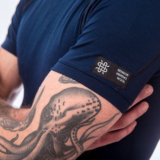 Shirt Korte Mouw - Baselayer - Merino Active - Heren