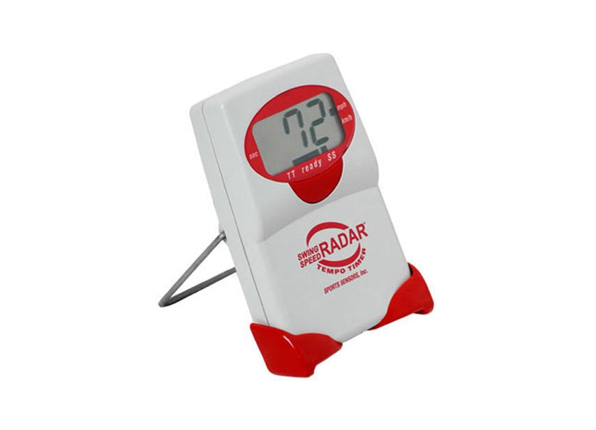 Radar de vitesse de swing de golf avec chronomètre de tempo