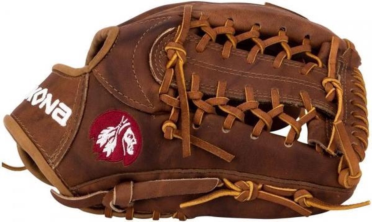 Gant de baseball - Cuir - Piège modifié - Noyer - 11.5 pouces