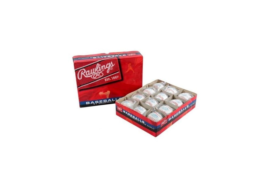 Zachte Trainings Honkbal - DOZIJN TVB - Wit - 9 Inch - 12 stuks